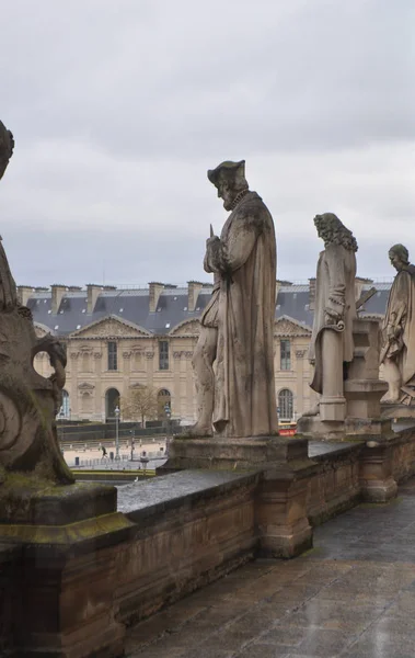 Museu do Louvre em Paris — Fotografia de Stock