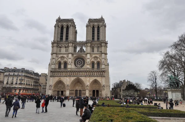 Kathedrale Notre Dame in Paris — Stockfoto