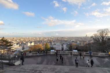 Paris 'teki Montmartre manzarası