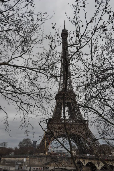 Tour Eiffel i Paris — Stockfoto