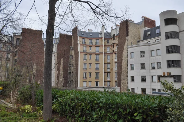 Utsikt över staden Paris — Stockfoto