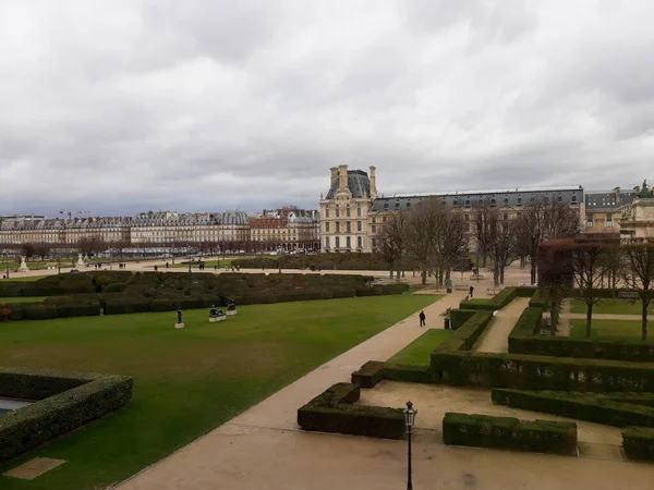 巴黎卢浮宫 — 图库照片