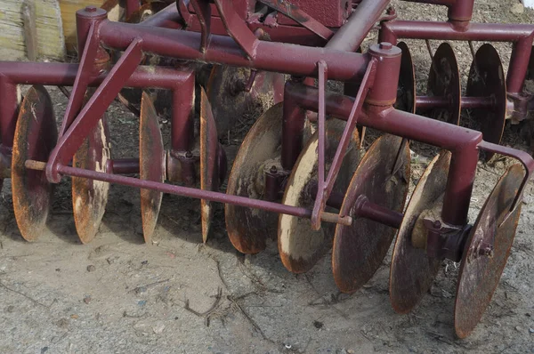 Schijfploeg voor bodembreuk — Stockfoto