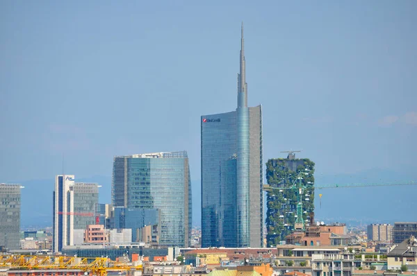 Vista aérea em Milão — Fotografia de Stock