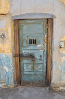 Yunanistan 'ın Selanik kentindeki Heptapyrgion 7 Kule Bizans sehpası