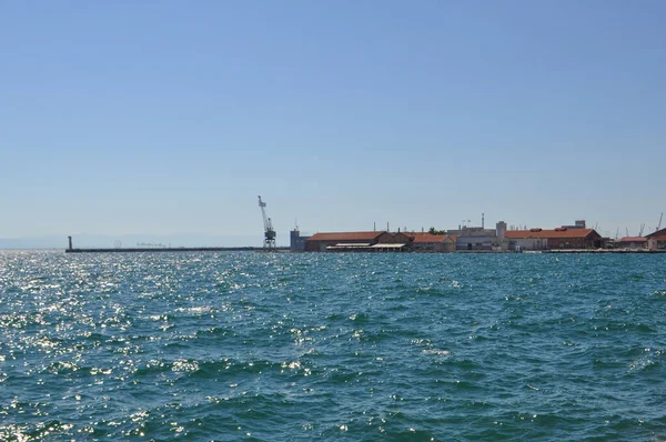 Blick Auf Das Meer Thessaloniki Griechenland — Stockfoto