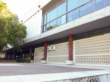 Bu SALONIKI, GREECE - CIRCA AĞUSTOS 2019: Aristo Üniversitesi