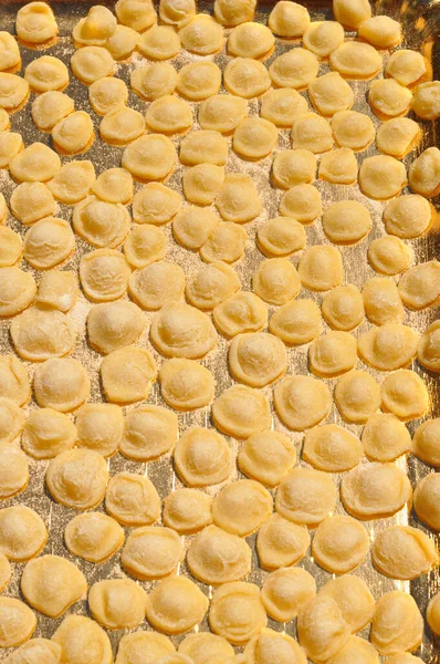 Orecchiette Traditionel Italiensk Pasta Mad Fra Puglia Regionen - Stock-foto
