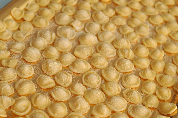 Orecchiette Comida Tradicional Italiana Pasta Región Apulia —  Fotos de Stock