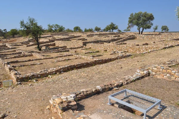 Ruines Ancienne Ville Xonthus Chalcidique Grèce — Photo