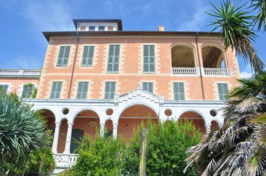 VENTIMIGLIA, ITALY - CIRCA AĞUSTOS 2020: Mortola 'daki Hanbury Botanik Bahçeleri