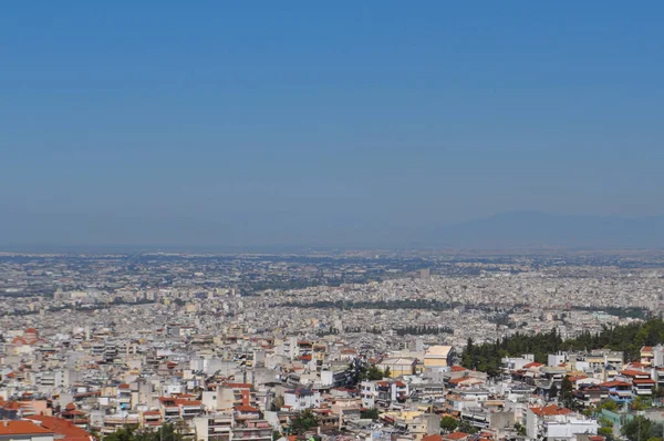 Légi Felvétel Város Thesszaloniki Görögország — Stock Fotó