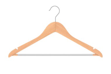 Sigorta primi doğal bitirmek ahşap askı sigara Slip Bar üzerinde beyaz bir arka plan ile. 3D render