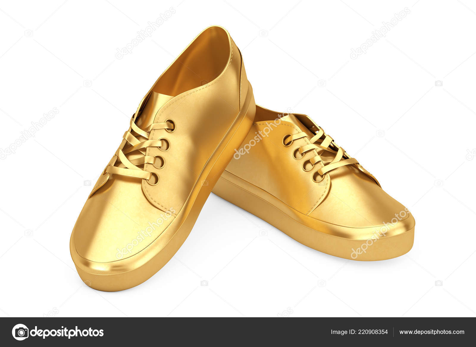 Zapatillas de outlet moda doradas