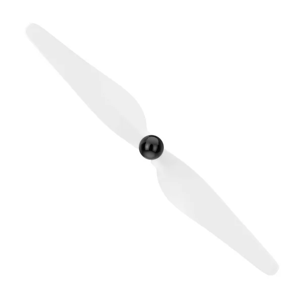 Retro Airplane White Propeller. Renderização 3d — Fotografia de Stock