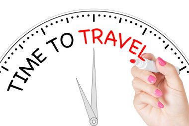 Tra 'da Kırmızı İşaretli Kadın El Yazma Süresi İletisi