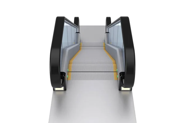 Modern Escalator or Electric Stairs. 3d Rendering — Stock Photo, Image