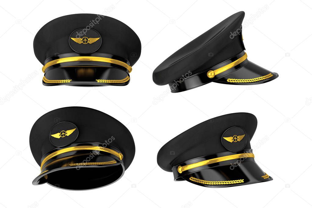  Civil Aviation and Air Transport Airline Pilots Hat or Cap with