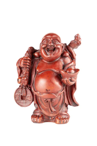 Feng Shui Budai Buddha Statuetta, Pu-Tai o felice ridendo Hotel — Foto Stock