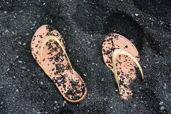 Black Sand Beach, Büyük Ada, Hawaii