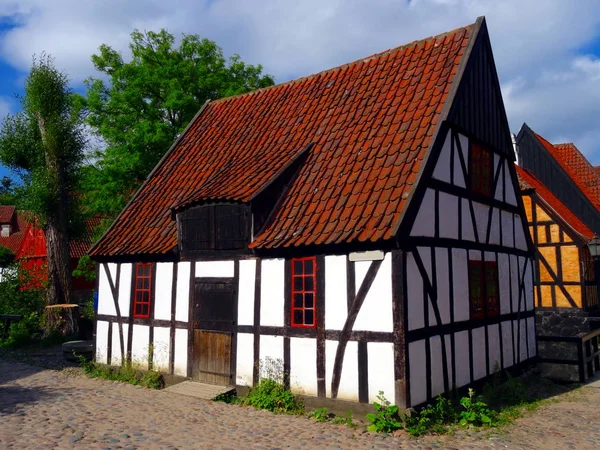 Old wooden danish house
