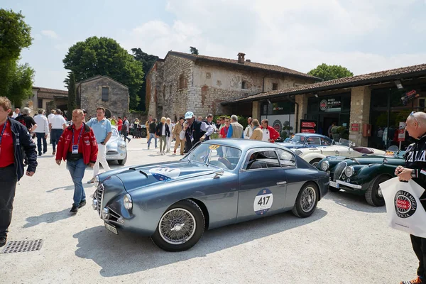 Brescia Italien 2018 Mille Miglia Village Das Berühmte Historische Italienische — Stockfoto