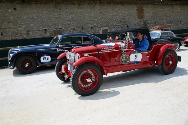 Brescia Italie 2018 Mille Miglia Village Célèbre Course Historique Italienne — Photo