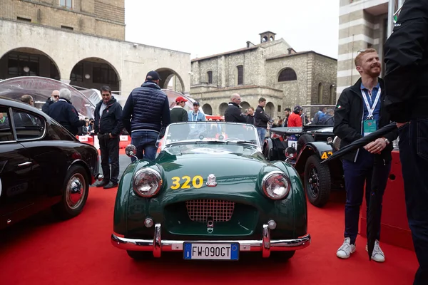 Мая 2019 Millemiglia Race Car Brescia Italy — стоковое фото
