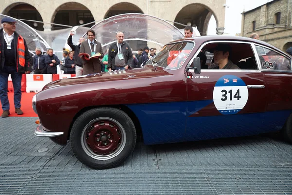 Мая 2019 Millemiglia Race Car Brescia Italy — стоковое фото