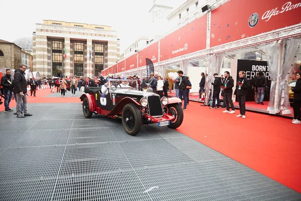 Мая 2019 Millemiglia Race Car Brescia Italy — стоковое фото