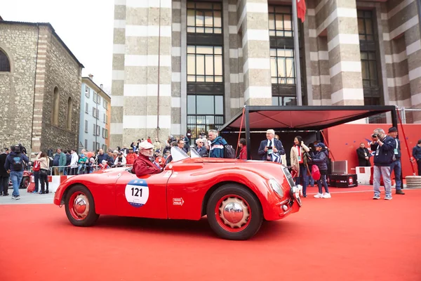 Мая 2019 Millemiglia Race Car Brescia Italy — стоковое фото