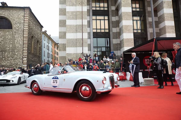 Мая 2019 Millemiglia Race Car Brescia Italy — стоковое фото