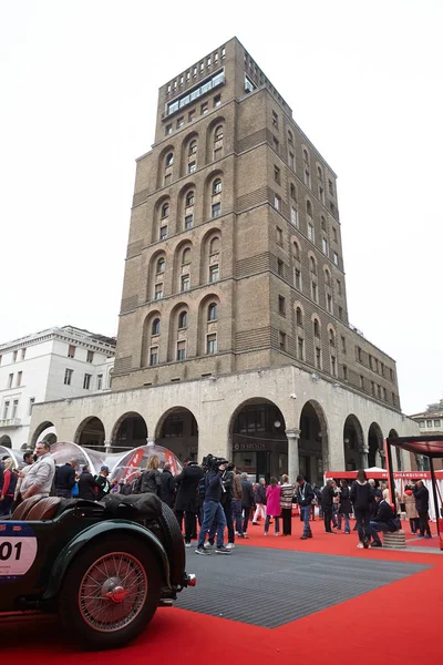 Мая 2019 Millemiglia Race Car Brescia Italy — стоковое фото