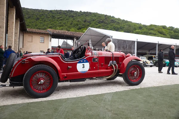 Мая 2019 Millemiglia Race Car Brescia Italy — стоковое фото