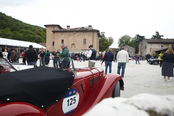 Мая 2019 Millemiglia Race Car Brescia Italy — стоковое фото