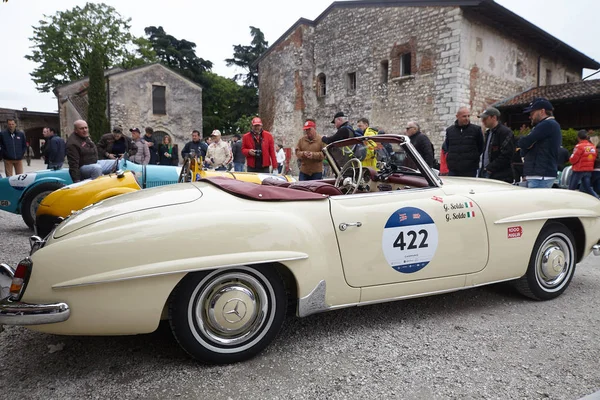 Мая 2019 Millemiglia Race Car Brescia Italy — стоковое фото