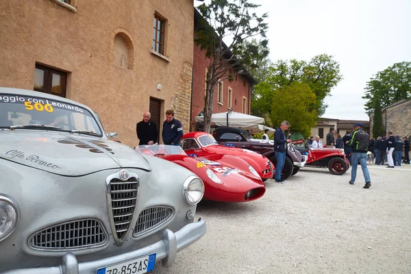 Mai 2019 Voiture Course Millemiglia Brescia Italie — Photo