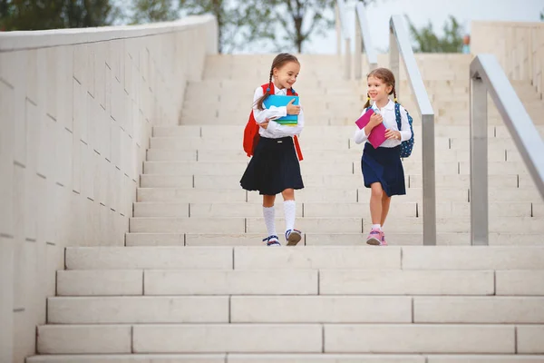 Ppy Niños Niñas Novia Colegiala Estudiante Elementary Schoo —  Fotos de Stock