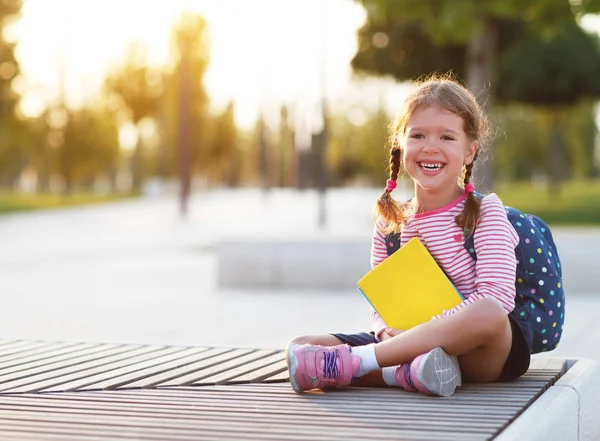 Enfant Fille Écolière École Élémentaire Studen — Photo