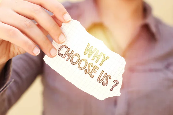 iş kadın tutma kağıt gözyaşı neden bizi seçin? Metin