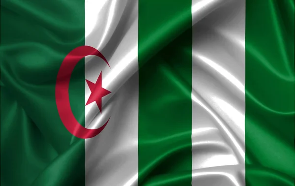 African Nations Cup 2019 Algeria Nigeria — Stock Photo, Image