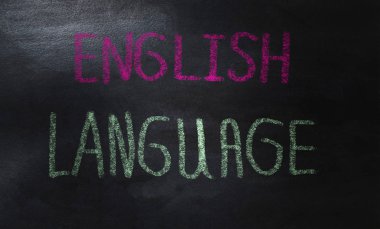 Tahtada el yazısı İngilizce