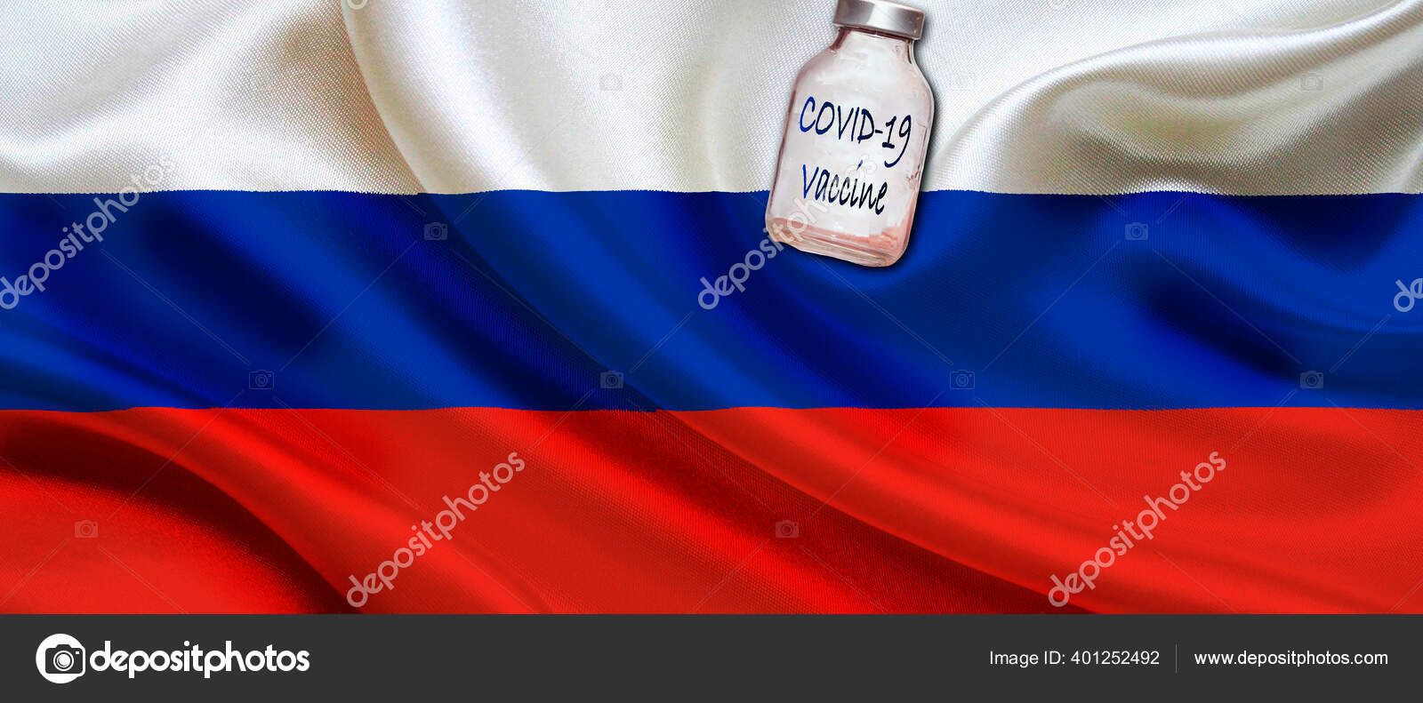 Verres à vodka Russie aux couleurs du drapeau russe