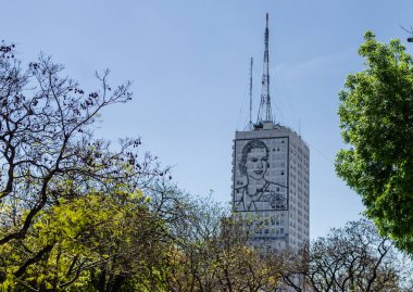 Buenos Aires, Arjantin - 8 Ekim 2016: Eva Peron veya Evita, görüntü
