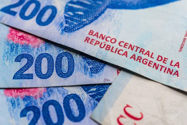 Arjantin parası, 200 peso banknot — Stok fotoğraf