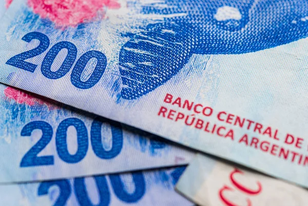Arjantin parası, 200 peso banknot — Stok fotoğraf