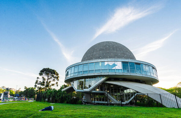 Buenos Aires, Argentina - November 11, 2017: Buenos Aires planetarium 