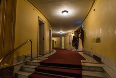 Buenos Aires, Arjantin - 1 Şubat 2018: Teatro Colon Tiyatrosunun İçi