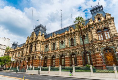 Buenos Aires, Arjantin - 9 Şubat 2018: Su Şirketi Sarayı