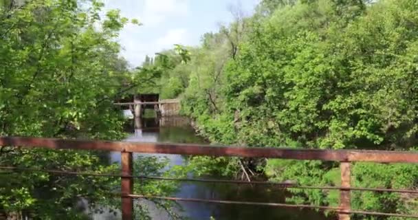 Kanał dla odprowadzania ścieków — Wideo stockowe